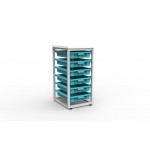 Estante Organizador, 6 Cajas Standard